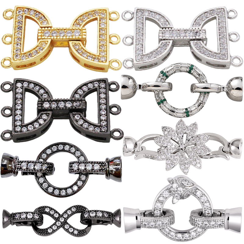 Jewelry Making Hobby - Connettori decorativi placcati oro 18 carati