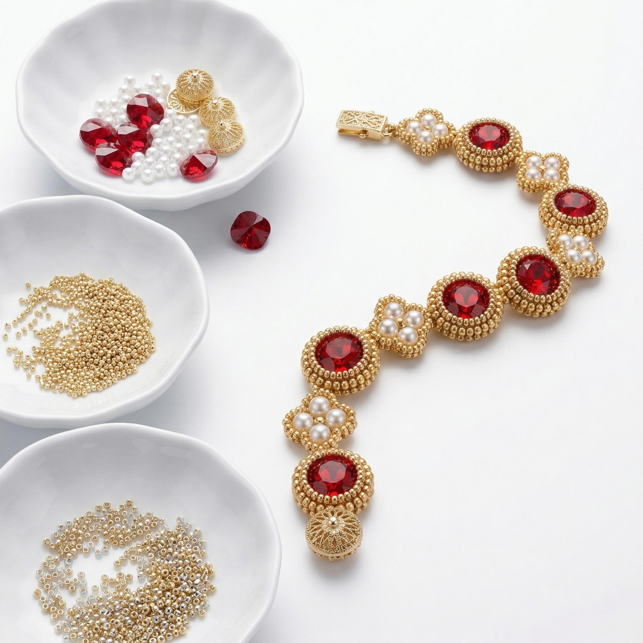 Jewelry Making Party For Adults - Kit per la creazione di braccialetti