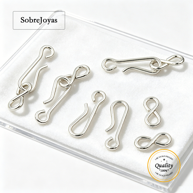 Jewelry Making Silver - Chiusure a Gancio a Forma di