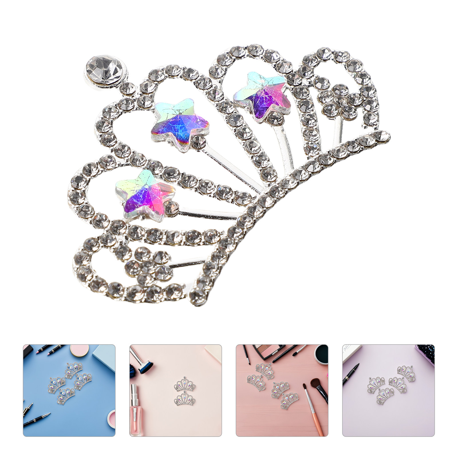 Jewelry Making Party For Adults - 10 Pezzi Mini Corone di Strass,