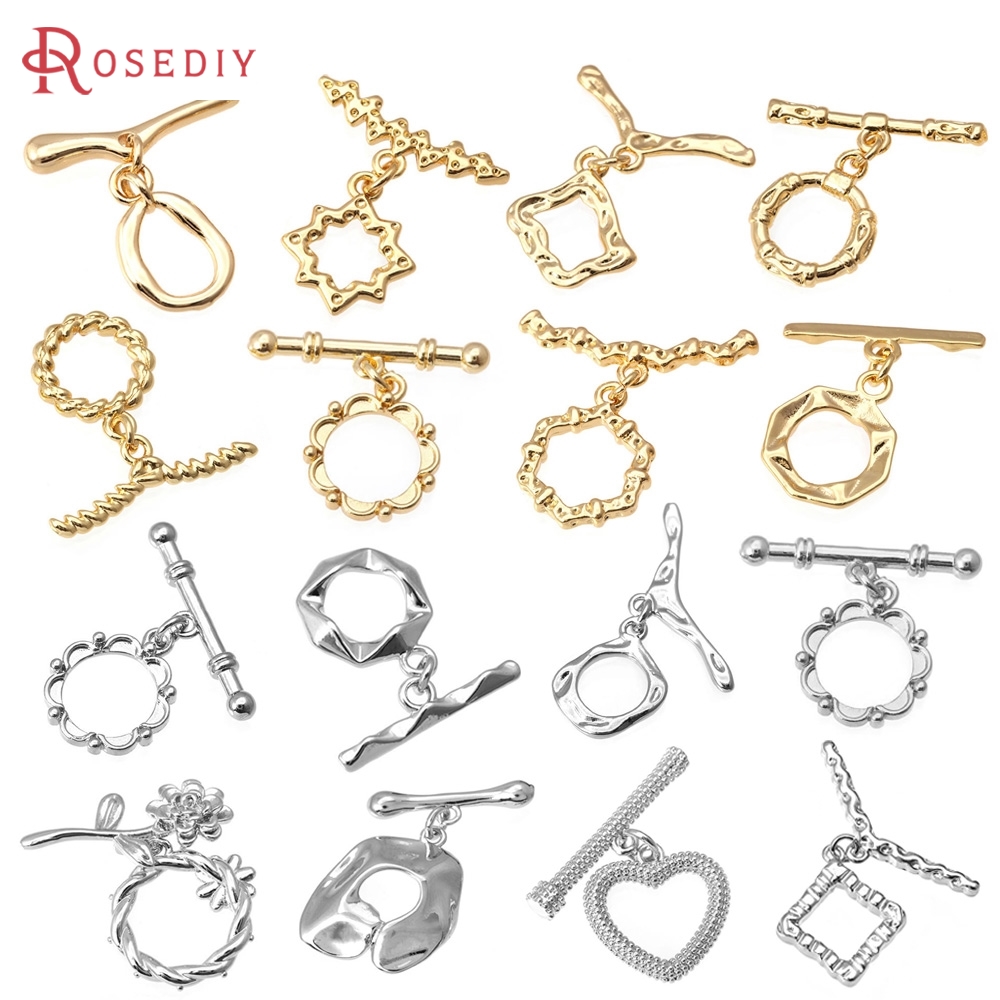 Jewelry Making Kit - 6 Set 18K Color Oro Ottone