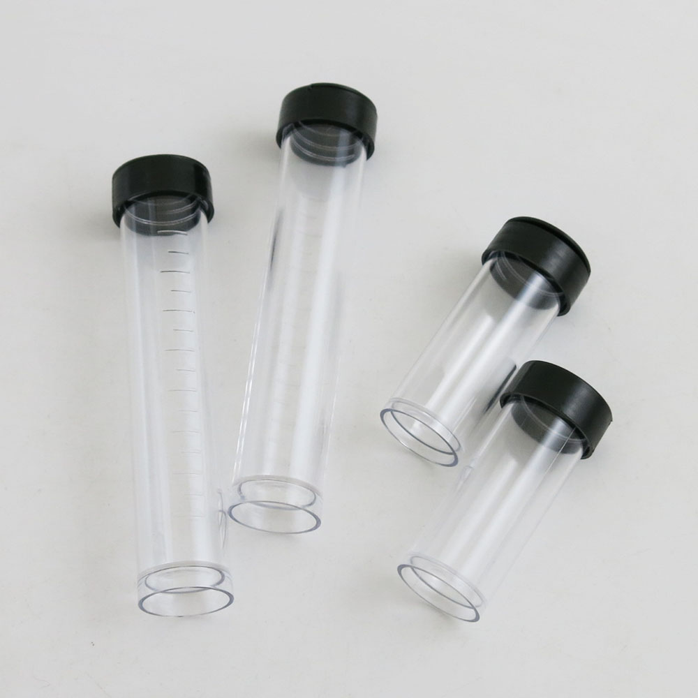 Crimp Bead Tube - 2 Pezzi Tubo Vuoto in Plastica