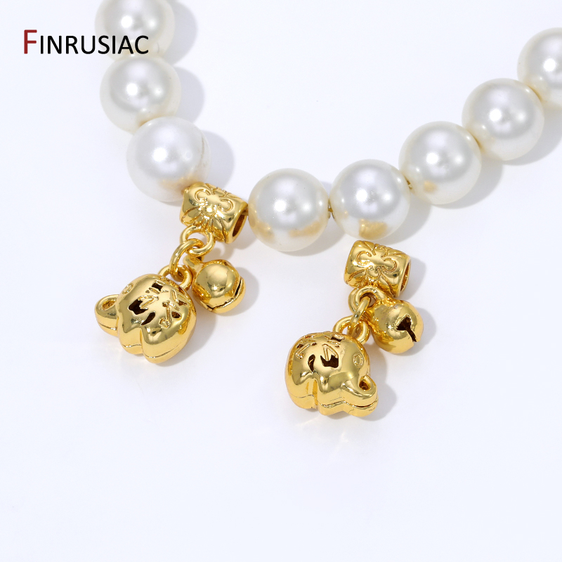 Jewelry Making Youtube - Connettori a tubo in ottone placcato
