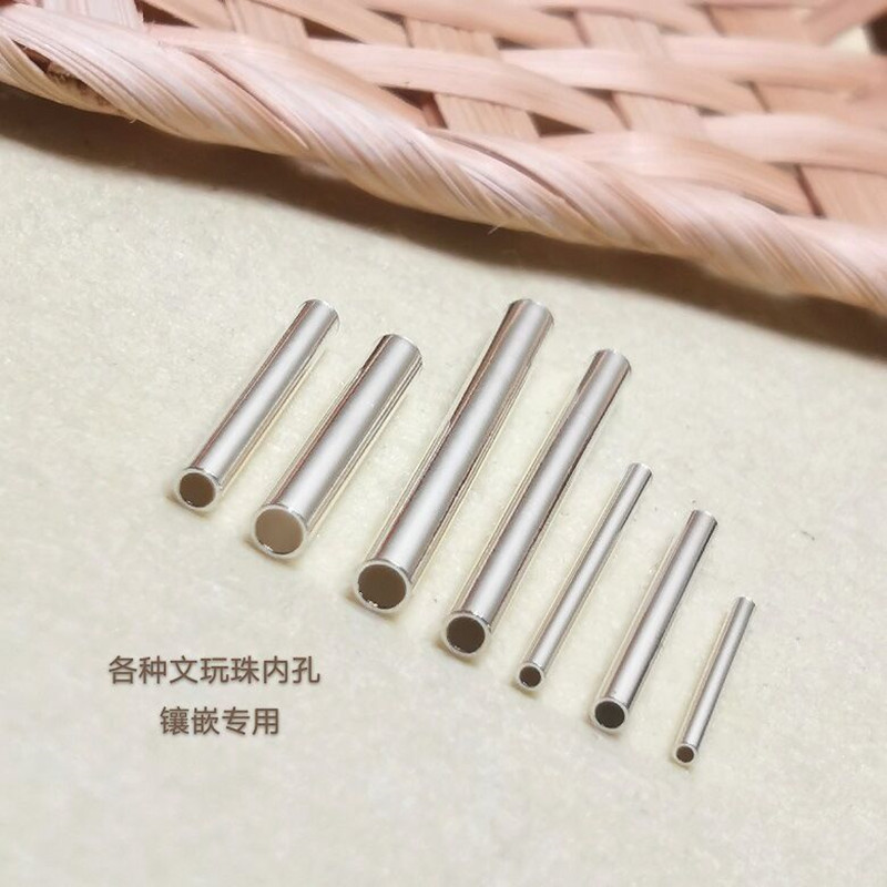 Solid 925 Sterling Silver Stra - Crimp Bead Tube recensione e prezzo