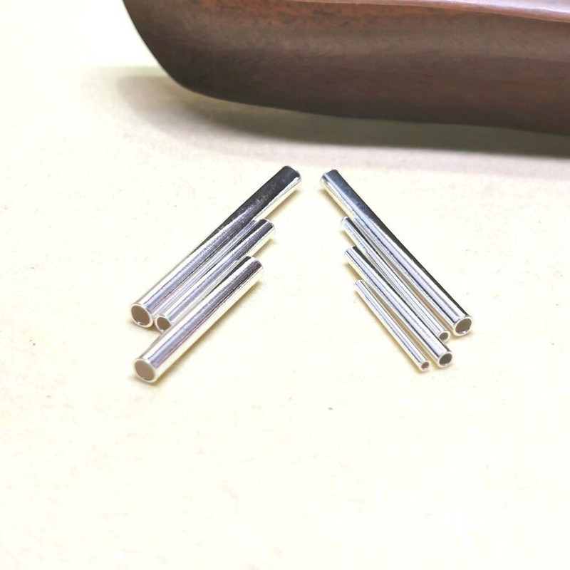 Solid 925 Sterling Silver Stra - Crimp Bead Tube recensione e prezzo