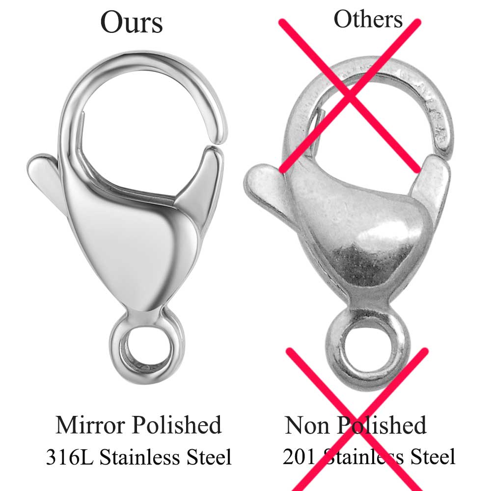 Chiusure a Moschettone in Acci - Jewelry Making Material recensione e prezzo