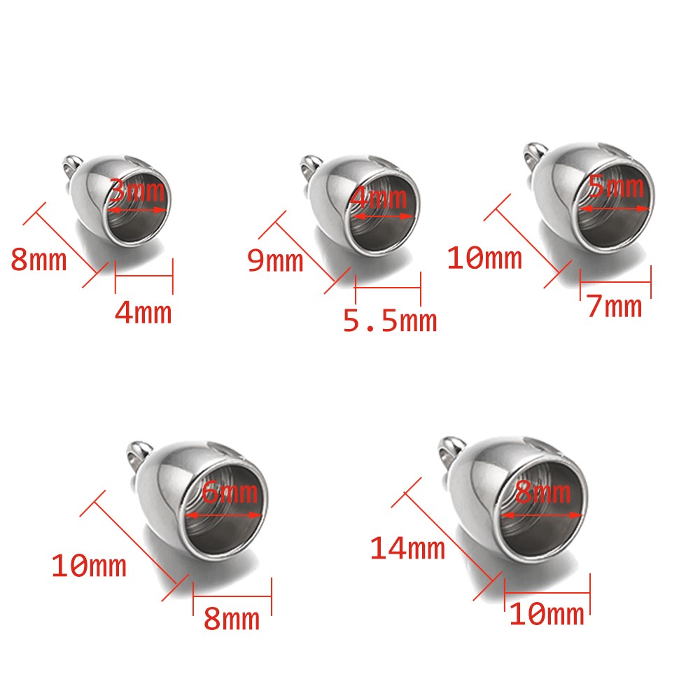 20 pezzi Tappi terminali per t - Crimp Bead Tube recensione e prezzo