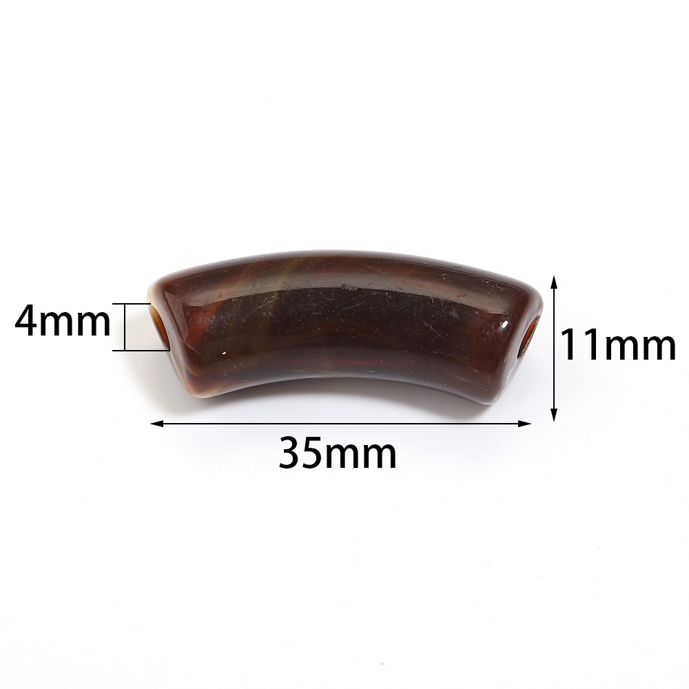 20 pz/lotto 35x11mm Acrilico T - Crimp Bead Tube recensione e prezzo