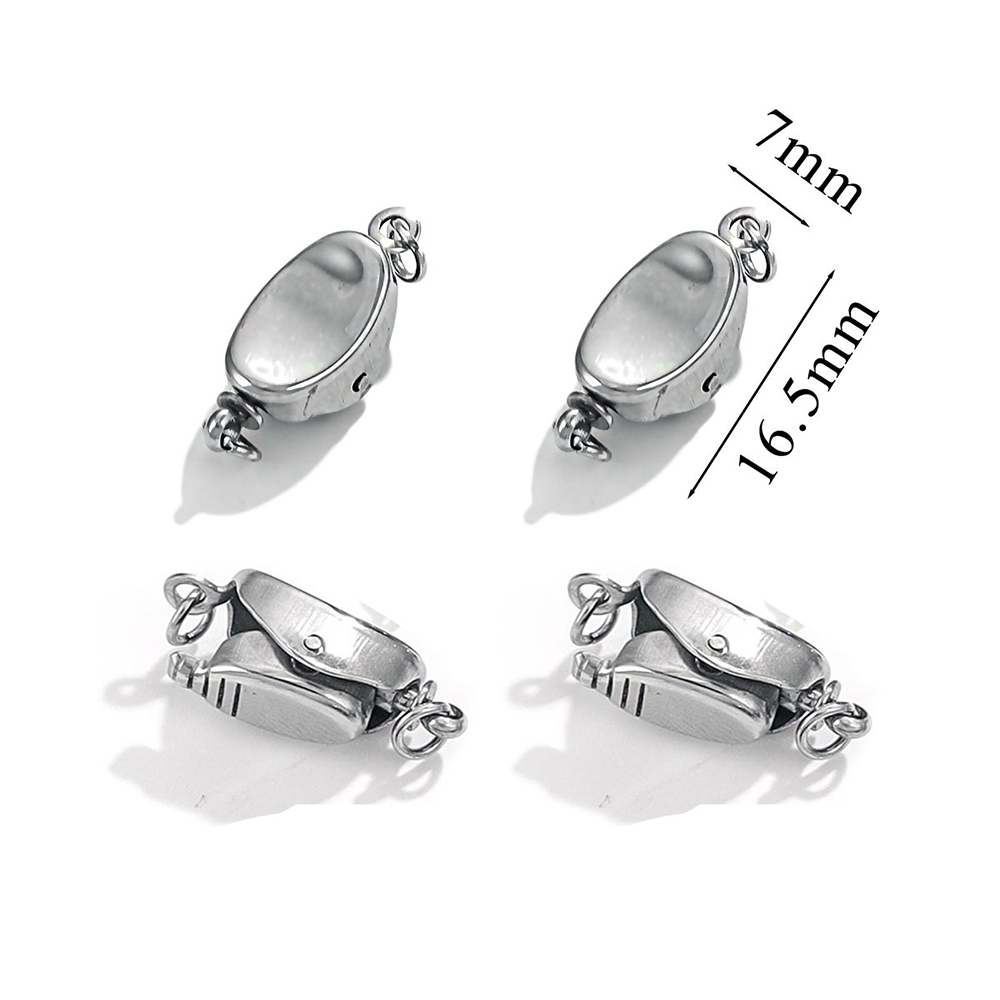 5 fibbie per collana in acciai - Jewelry Making Material recensione e prezzo