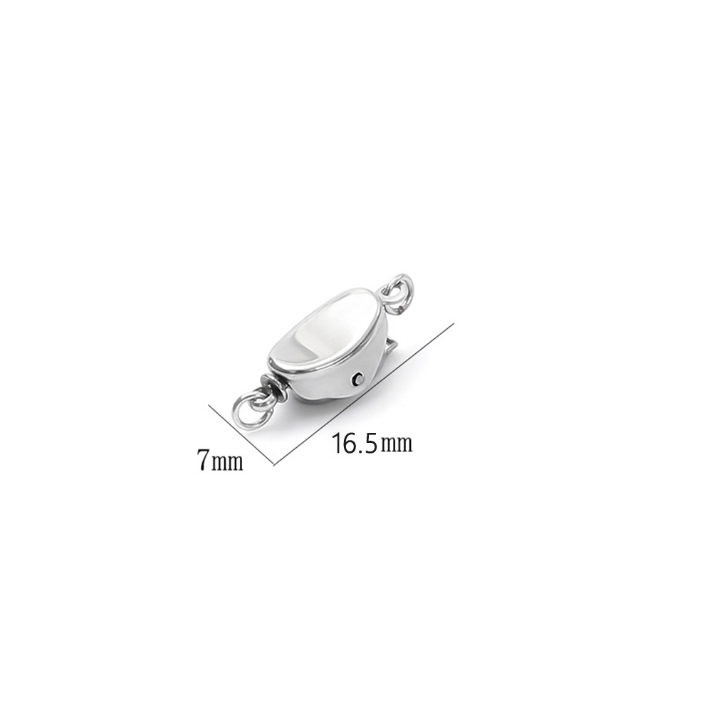 5 fibbie per collana in acciai - Jewelry Making Material recensione e prezzo