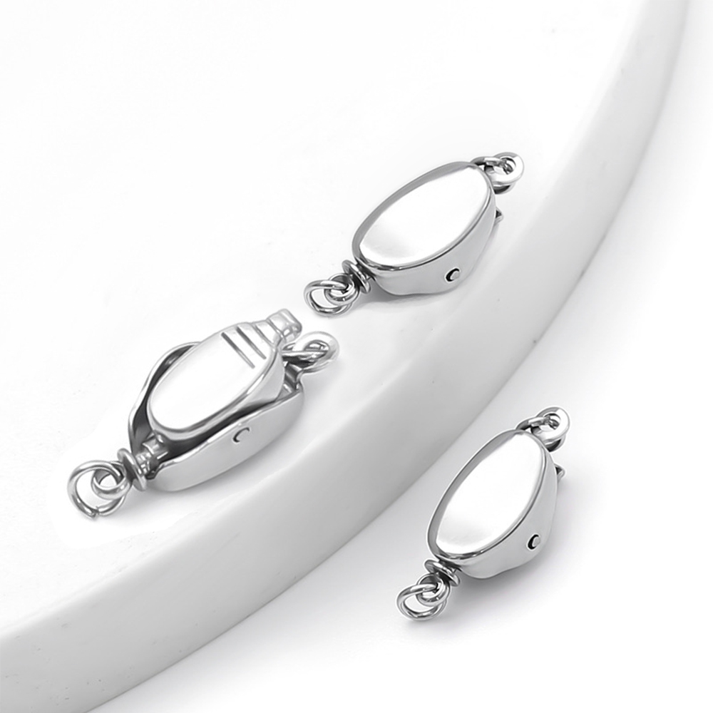 5 fibbie per collana in acciai - Jewelry Making Material recensione e prezzo