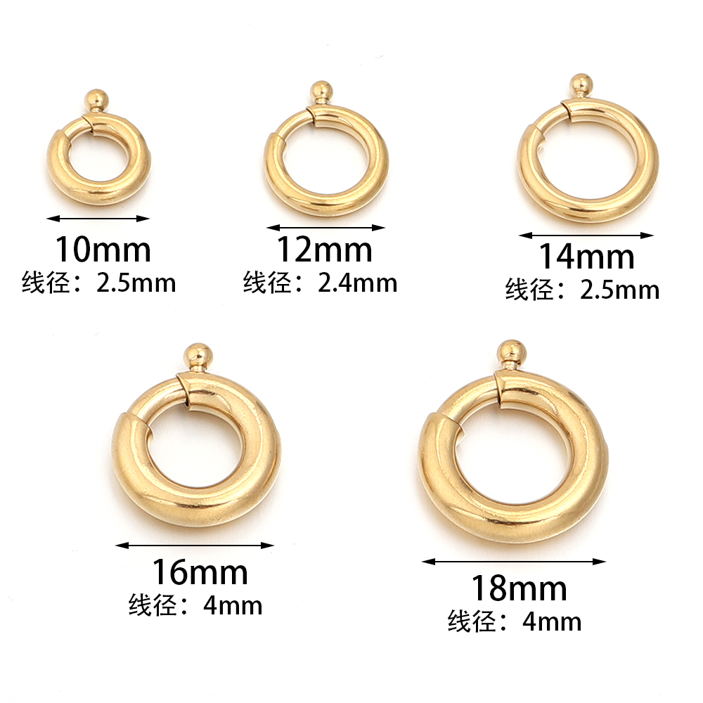 2 pezzi di fermagli a molla in - Jewelry Making A Ring recensione e prezzo