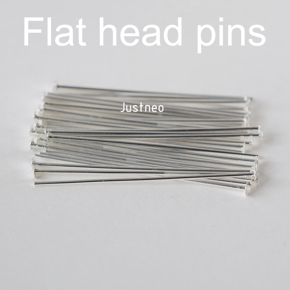 Perni a testa piatta in argent - Jewelry Making Silver recensione e prezzo