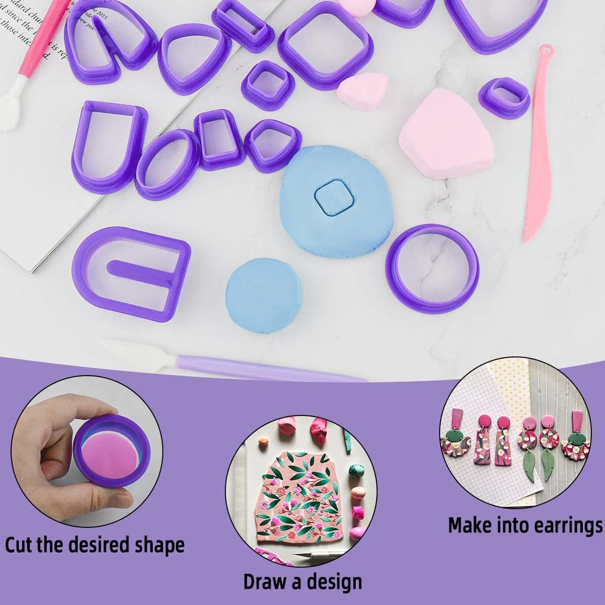 Kit per la creazione di orecch - Jewelry Making In Clay recensione e prezzo