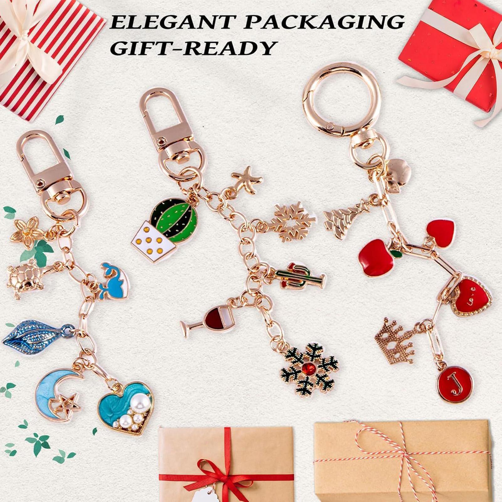 325 Pieces Bag Charm Keychain  - Jewelry Making Party For Adults recensione e prezzo
