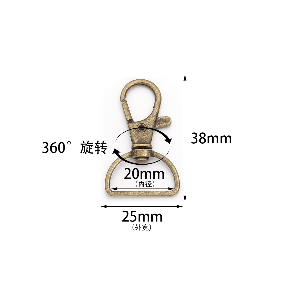 10 pz/lotto Moschettoni Girevo - Jewelry Making Kit For Beginners recensione e prezzo