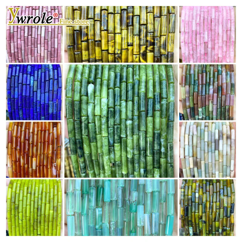 4x13mm Tubo di Pietra Naturale - Crimp Bead Tube recensione e prezzo