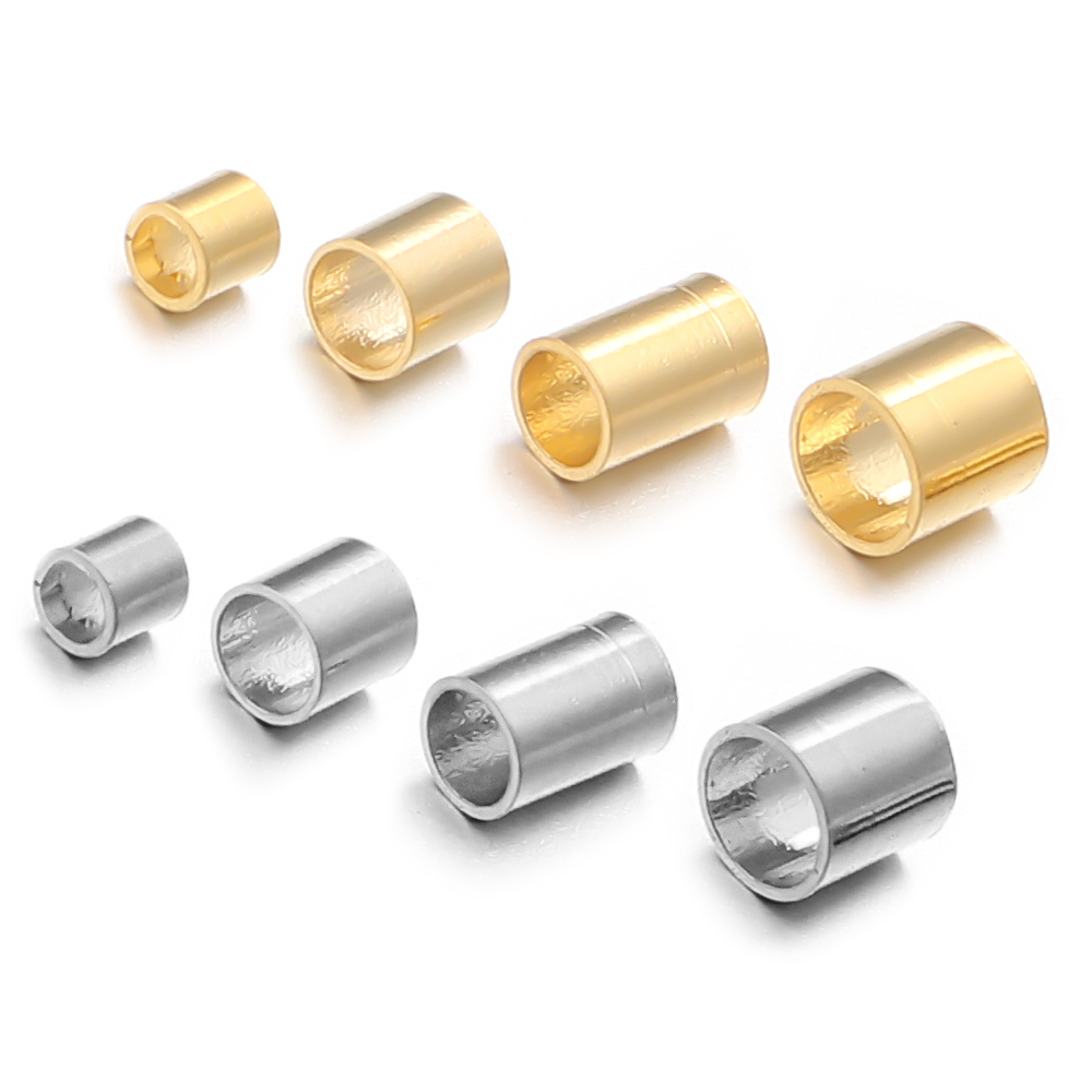 50/100 pz. Tappi a crimpare in - Crimp Bead Tube recensione e prezzo