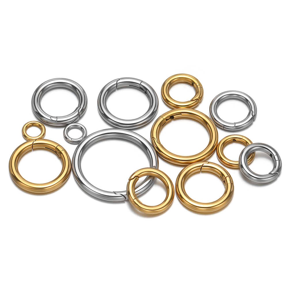 2 pz/lotto fermagli a molla ro - Jewelry Making Material recensione e prezzo