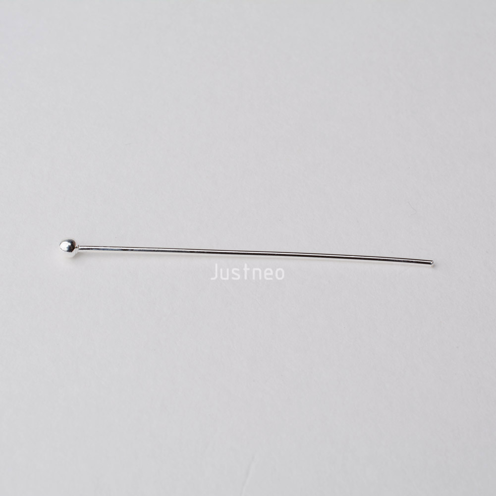 Perni a testa sferica in argen - Jewelry Making Silver recensione e prezzo