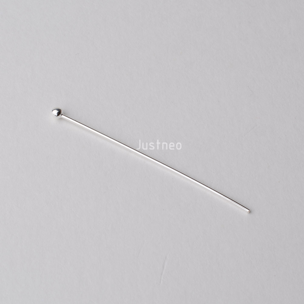Perni a testa sferica in argen - Jewelry Making Silver recensione e prezzo