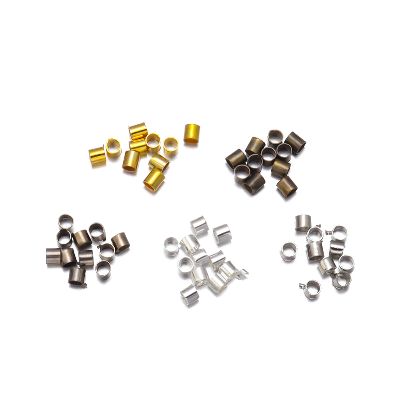 500 pz/lotto Perline di Posizi - Crimp Bead Tube recensione e prezzo