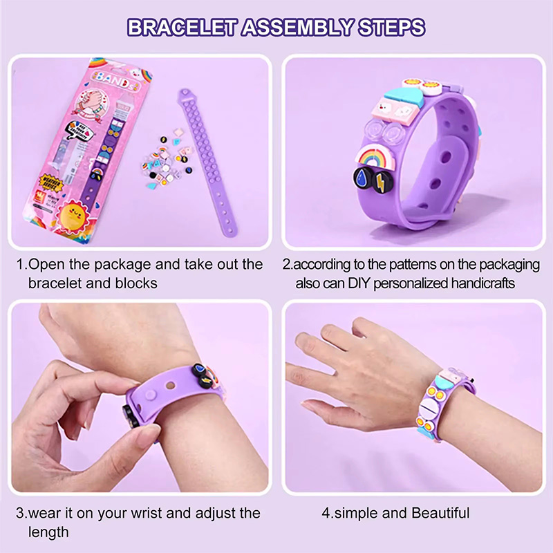 6 pz/set bambini blocchi di co - Jewelry Making Kit recensione e prezzo