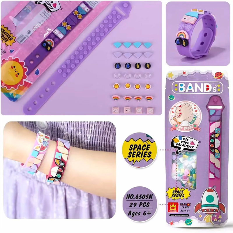 6 pz/set bambini blocchi di co - Jewelry Making Kit recensione e prezzo