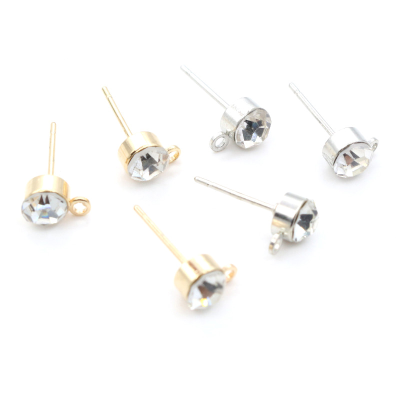 50 pz Orecchini Perni con Zirc - Jewelry Making Kit recensione e prezzo