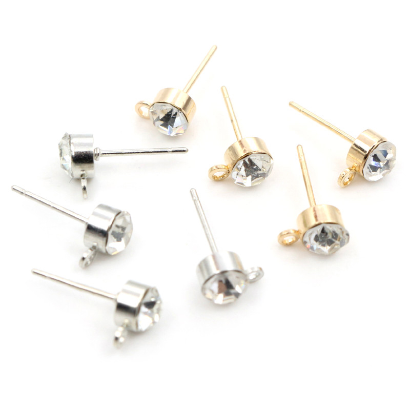50 pz Orecchini Perni con Zirc - Jewelry Making Kit recensione e prezzo